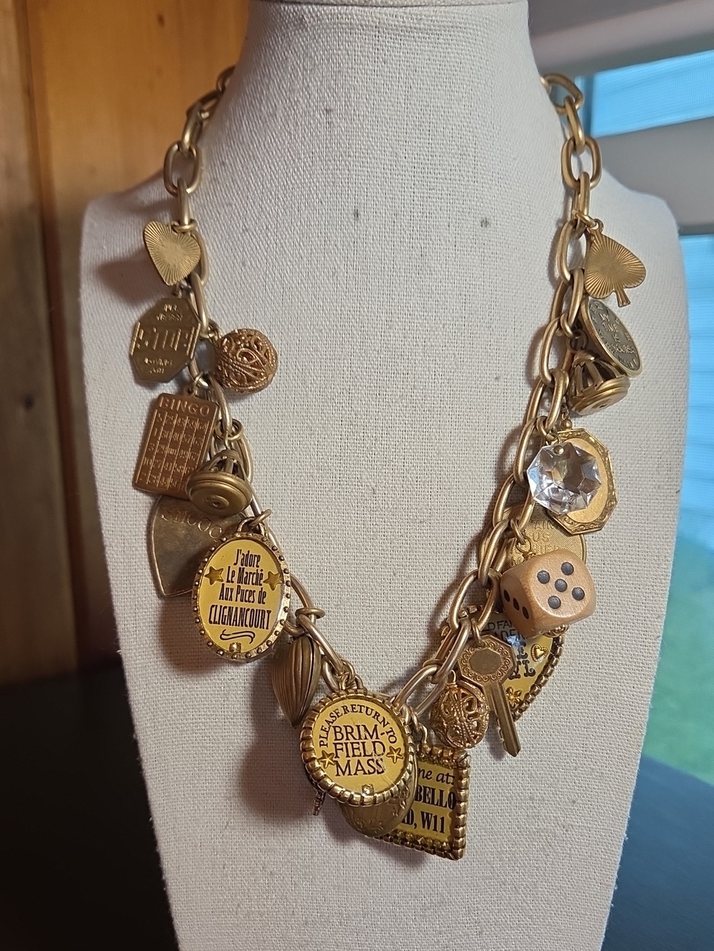 John Wind Maximal Art Flea Market Charm Necklace